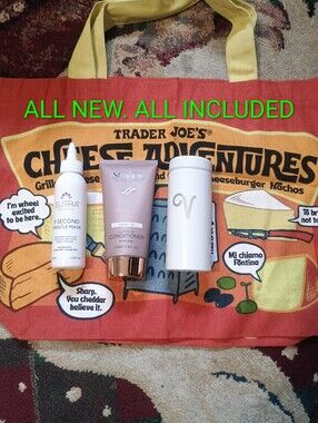 Trader Joe's Cheese Limited Bag With Extra Goodies All New